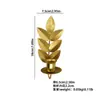 Suporte de Vela de Metal Criativo Montado na Parede em Formato de Espigas de Trigo, Suporte de Vela de Ferro Forjado, Item Decorativo Criador de Ambiente Atacado