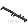 Adecuado para Samsung Galaxy Fit3 Conector Sm-R390 Correa para la cabeza de acero inoxidable Posición 18mm Adaptador de metal