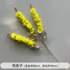 Flores de Casamento Amarelas Falsas Flores para Caminho de Palco Arranjo de Noivado Flores de Chão Decoração de Casa Enfeites de Flores Artificiais