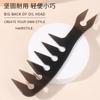 Peine de Fabricante Peine Retro de Aceite para Hombre Peine Esponjoso Peine para Texturizar Cabello con Tupé Peine para Peinar Cabello Peine de Dientes Grandes Dientes Anchos