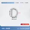 El fabricante suministra hebillas D de metal, accesorios para exteriores, anillas D semicirculares de metal, hebillas D para mascotas y hebillas de ferretería para correas de bolso