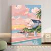 Pintura al Óleo Digital Sanadora Estilo Nuevo Hecho a Mano DIY Relleno de Coloración Pintura al Óleo con una Sensación Hermosa y de Alta Gama Arte Decorativo de Pared