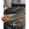 Pantalones Cargo Casuales Gruesos con Forro de Polar para Otoño e Invierno para Hombre, Pantalones Largos Versátiles de Moda Sueltos con Tres Rayas, Nuevo Modelo 2025