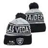 Gorro de Punto Cálido NFL Otoño/Invierno para Hombres y Mujeres, Gorro con Letra Bordada Estilo Pop y Pompón