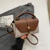 Bolso Bandolera Estilo Europeo y Americano para Mujer 2026 Nuevo Bolso de Mano Vintage de un Solo Hombro Impreso Bolso Cuadrado Pequeño de Lujo Ligero Bolso de Mujer Transfronterizo