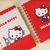 Joytop Hello Kitty Serie Vitalidad - Cuaderno de Espiral de Tapa Lateral