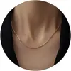 Amazon Cadena de eslabones Flash Transfronteriza Elegante Collar de Corazón Abierto Estrella Abierta Joyería de Moda Trendy para Chicas
