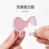 Soporte Creativo para Cepillo de Dientes Lindo con Moño Sin Taladro Gancho Adhesivo Multifuncional Sin Marcas Organizador de Cables de Datos
