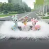 Decoraciones Creativas de Alta Gama Seleccionadas Cuidadosamente para el Interior del Coche con un Modelo de Diosa Ciervo Pequeño para el Tablero