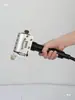 Máquina de Rodillo de Pegamento Caliente de Empuje Manual, Aplicador de Pegamento, Máquina de Pegamento Caliente Amarilla de Mano para Bolsos de Cuero, Máquina de Cepillo de Pegamento, Aplicador de Pegamento