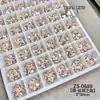 Pedras de Strass K9 Empilhadas Brilhantes Sem Base, Decorações de Unhas em Vidro Cristal de Gelo, Pedras de Strass para Unhas Ultra-Adesivas, Pedras de Strass Deslumbrantes