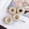 Ins Anillos para el Cabello Super Fire Pearl Cuerda para el Cabello Retro Elegante Cuerda para el Cabello Dulce Versátil Goma para Cola de Caballo Accesorios Coreanos para el Cabello