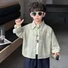 Camisas de Primavera Modernas para Niños 2026 Ropa Nueva para Niños Camisas Finas con Estilo para Niños y Niños Pequeños Tops de Primavera