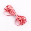 Clip para el Cabello Envuelto en Cinta de Poliéster Doble Cara de 3 mm Cinta de Color Cinta de Seda Cinta de Satén Material Hecho a Mano para Clip de Cabello DIY Accesorios para el Cabello
