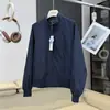 Pedido japonês de marca grande! Jaqueta Harrington casual unissex de outono e inverno, nova, solta, com retalhos xadrez, gola alta