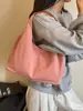2026 Nova Bolsa Tote de Lona Simples Japonesa para Mulheres, Grande Capacidade, Para o Trabalho, Bolsa de Ombro, Bolsa de Mão para Estudantes