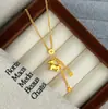 Nuevo Collar de Carrusel Chapado en Oro con Símbolo de Dinero, Directo del Fabricante para Ventas en Vivo de E-Commerce