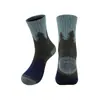 Calcetines profesionales para senderismo, calcetines de lana Merino cálidos y antibacterianos, calcetines antideslizantes para senderismo, calcetines deportivos transpirables antideslizantes al por mayor