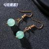Collar retro de traje de jade Dongling para enviar como regalo familiar, cuentas de jade, cuentas de ábaco, pulsera de jade, joyería al por mayor