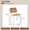 Juego de Mesa y Sillas Estilo Coreano para Restaurante y Cafetería, Diseño Sencillo para Tienda de Té de Leche, Postres y Panadería, Mesa Pequeña de Tablero Marino para Uso Comercial