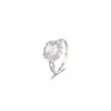 Anillo Xuping Elegante y Sofisticado con Circonita Microincrustada de Lujo Ligero Anillo de Estilo Ins Suave de Nicho Transfronterizo Europeo y Americano al por Mayor para Mujeres