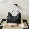 Bolsa tote retrô de alta qualidade para mulheres, grande capacidade, novo modelo 2026, bolsa de ombro simples e versátil para compras e deslocamento