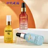 En stock Botella de vidrio transparente de 30 ml para aceites esenciales con tapa de plástico de presión, botella vacía para loción, sérum, cuidado de la piel y cosméticos