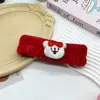 Estrelas super fofas boneca de cachorrinho fofa acessórios de cabelo com laço faixa de cabelo para meninas aplicar máscara maquiagem faixa de cabelo