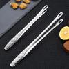 Pinça para churrasco estilo coreano clip para churrasco de aço inoxidável 304 clip para bife clip para churrasco de buffet clip de comida estendido