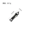 Cuchillo Multifuncional para Frutas de Acero Inoxidable, Cuchillo para Piña, Pelador, Quitador de Ojos, Cuchillo Pequeño Curvo, Cortador de Verduras, Cuchillo para Plátanos
