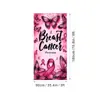 Dia de Cuidados com a Fita Rosa Transfronteiriço Painel Decoração de Atmosfera Personalizada Bandeira de Jardim Cortina de Porta Bandeira de Corda de Promoção de Evento