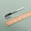 Peine de Acero para Pestañas, Aguja de Acero de Dientes Finos, Cepillo para Pestañas, Cepillo para Cejas, Peine Moldeador de Cejas, Brocha de Maquillaje, Herramientas de Belleza, Tamaño Pequeño