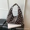 Popular Bolso de Hombro de Lunares Europeo y Americano 2026 Nuevo Bolso de Mujer Más Vendido, Bolso de Mano de Moda Estilo Perezoso, Bolso Tote Versátil