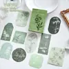 Zao Mo Pegatinas en Caja Serie Capítulos Antiguos de Fu Jian Pegatinas Decorativas Transfronterizas Pegatinas para Diario Materiales para Diario DIY 4 Estilos