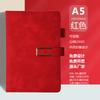 Libreta Estilo Casual A5 Cuero Suave de Alta Gama Libreta de Oficina Empresarial Personalizable Set de Caja de Regalo
