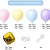 Conjunto de balões transfronteiriços Personalização Pacote de corrente de balões Amazon Atacado Balão personalizado Conjunto de cordas de balões personalizados