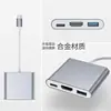 Hub Docking Station Hub USB 3.0 PD Tipo-C para HDMI Hub Conversor para TV Projetor