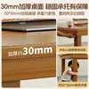 Escritorio para sala de estar, escritorio largo grande para leer y estudiar, mesa de comedor para el hogar, mesa doble larga, estación de trabajo para computadora
