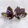 Cabeza de Flor de Orquídea Phalaenopsis Impresa en 3D de Espuma EVA, Accesorio de Regalo Xiaohongshu, Accesorio para el Cabello, Decoración de Ropa, Exquisita Decoración de Boda