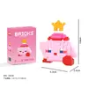 Superventas Transfronterizos Celebridad de Internet Caja Sorpresa Partículas Micro Dragón Bola Dibujo Animado Bloques de Construcción Juguetes para Niños Ensamblaje en Caja Pequeña Venta al por Mayor