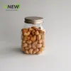 Botella de Envasado de Alimentos de Plástico de 420 ml Calibre 65 Bote para Galletas de Nueces Botella para Snacks Bote para Dulces Botella para Semillas de Melón de Diámetro Grande