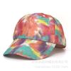 Gorra de béisbol con estampado de acuarela y teñido anudado, sombrero para el sol, informal, para exteriores