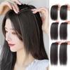 Peluca Natural Parte Superior de la Cabeza Aumentar Volumen Esponjoso Artefacto para Aumentar Almohadilla Lateral Femenina Parche para Raíz del Cabello Almohadilla sin Rastro Almohadilla para el Cabello