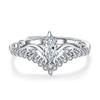 Pulsera anillo Corona temperamento moda viento frío micro-incrustado Anillo de amigas Corona viento pequeño fragante fabricantes mayoreo