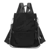 Mochila Impermeable de Pana Simple para Mujer Nueva Casual Multifuncional Antirrobo Gran Capacidad Bolsa Escolar para Estudiante Moderna