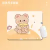 Alfombrilla Popular de Dibujos Animados para Escritorio de Laptop, Alfombrilla de Ratón con Protección para la Muñeca, Uso en Oficina, Lindo Tapete Pequeño para Escritorio para Niñas