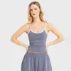 Sujetador Deportivo, Sin Costuras y Versátil, Chaleco Deportivo de Belleza Fitness Transfronterizo, Ajustado, Bloques de Color, Transpirable, Cómodo Chaleco para Exteriores