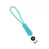 Moldeado por Inyección de PVC Tirador de Cremallera Desmontable Ropa Bolsas Accesorios de Cabeza de Cremallera Cordón de Cremallera Cabeza Tiradora Diseño Desmontable