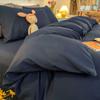 Juego de Cama Cuatro Piezas para Niños y Niñas Hoja de Cama Invierno y Otoño Funda de Edredón Individual Universal Cuatro Estaciones Cubierta de Cama Juego de Tres Piezas para Dormitorio de Estudiante