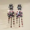Pendientes de gancho de resina con forma de hoja ovalada y pluma, transfronterizos europeos y americanos, pendientes frescos y sencillos de verano, pendientes de diseño nicho para mujer